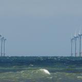 Wind Farms seen from Easington