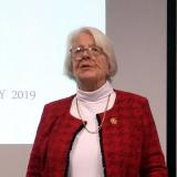 Barbara English at the 2019 AGM