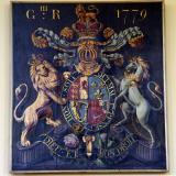 Arms of George III at Wheldrake.