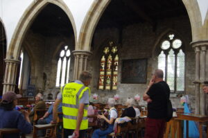 Interior of St Mary's Church, Barton upon Humber.
